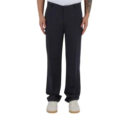 Pantaloni Uomo Loose-fit Lino QB24