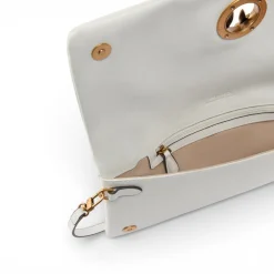 Pochette a tracolla media Love Bag Click Soft Horizontal in pelle