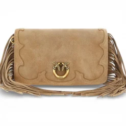 Pochette a tracolla piccola Love Bag Click Soft Horizontal Mini in sue