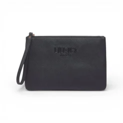 Pochette donna media con logo