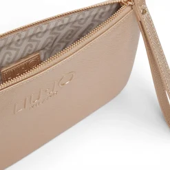 Pochette donna media con logo