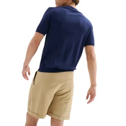 Polo Uomo in Maglia Basic Cotone Crepe QB24