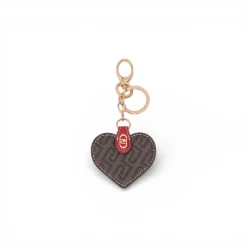 Portachiavi donna con cuore