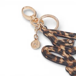 Portachiavi donna con logo animalier