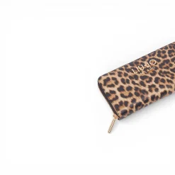 Portafoglio donna grande animalier