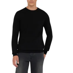 Pullover uomo in lino e seta