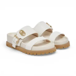 Sandali donna con stampa cocco