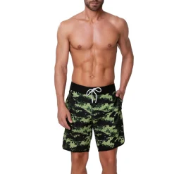 Short lungo a fantasia mood surf uomo