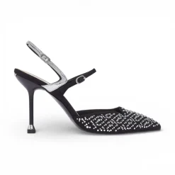 Slingback donna full strass
