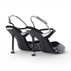 Slingback donna full strass
