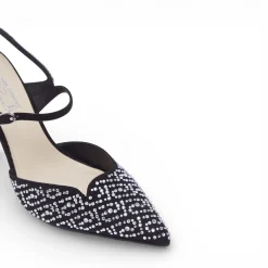 Slingback donna full strass