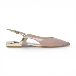 Slingback donna in vernice