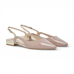 Slingback donna in vernice