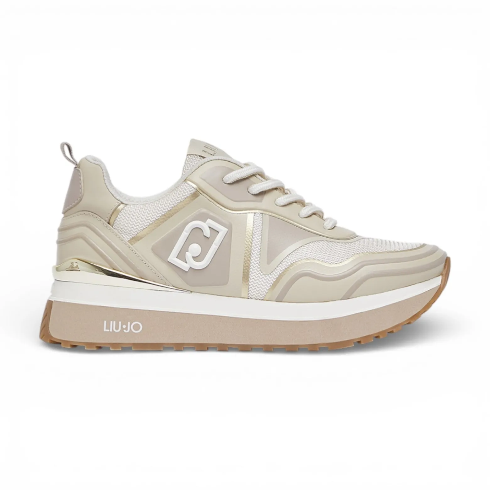 Sneakers donna in mesh stampato