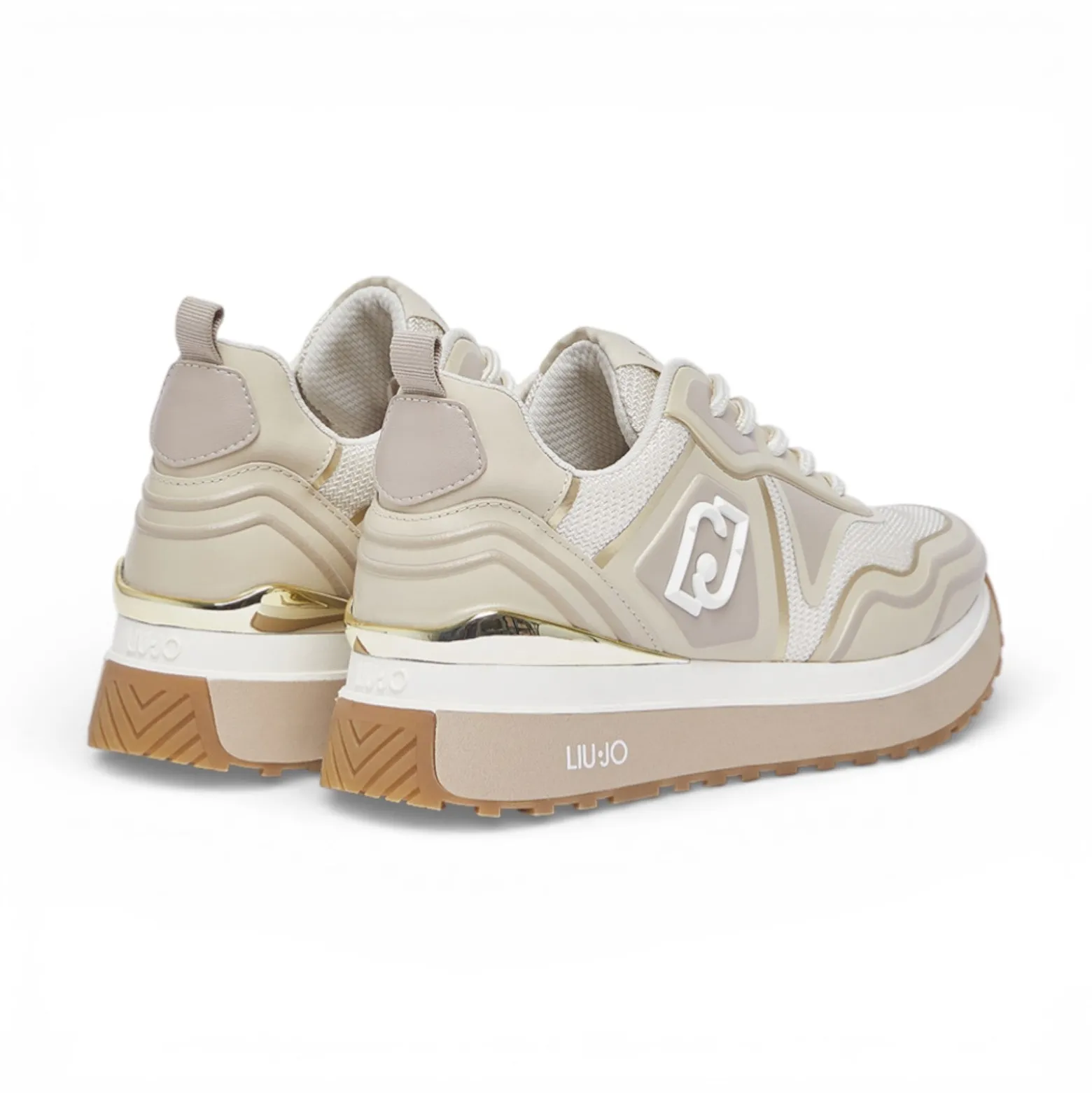 Sneakers donna in mesh stampato