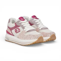 Sneakers donna platform full glitter