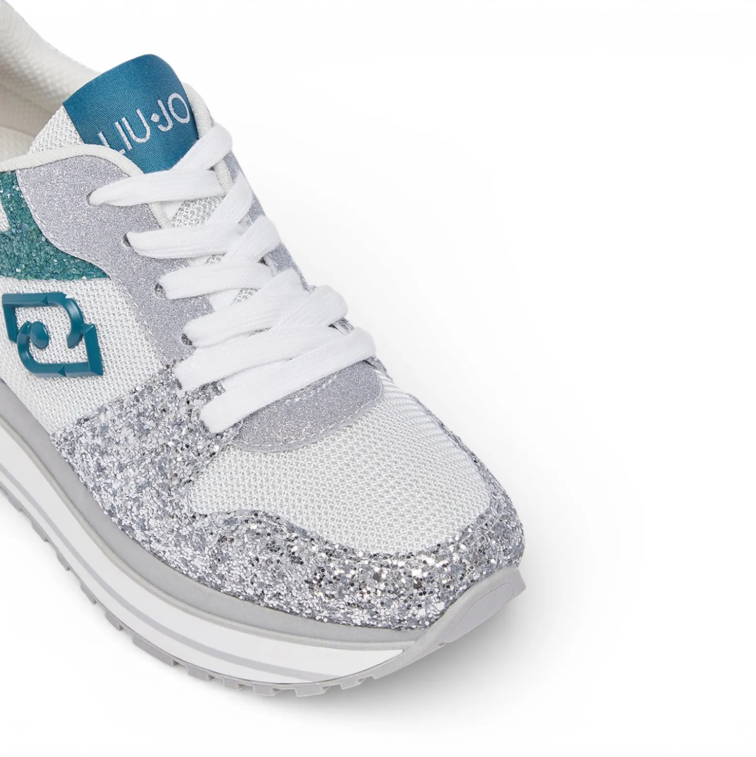 Sneakers donna platform full glitter