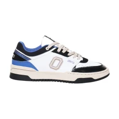 Sneakers uomo in pelle multicolor