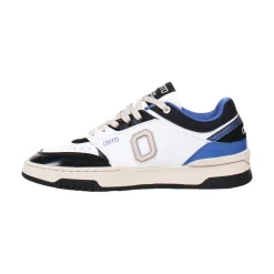 Sneakers uomo in pelle multicolor