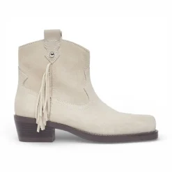 Stivaletti donna texani in suede