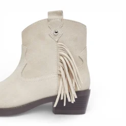 Stivaletti donna texani in suede
