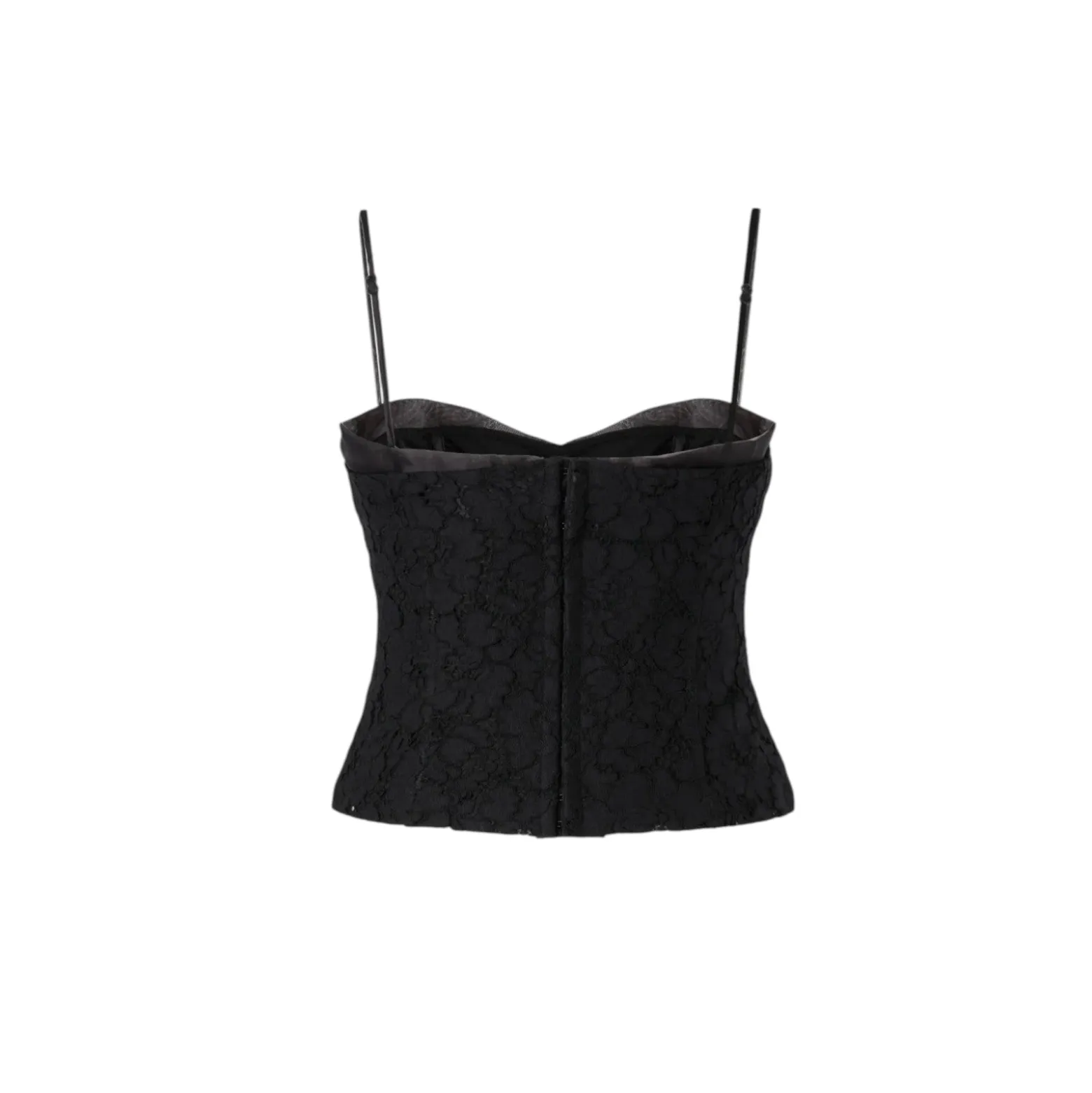 Top donna bustier in pizzo