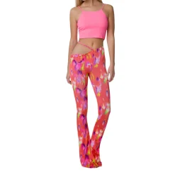 Top donna canotta glitch