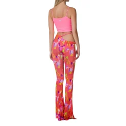 Top donna canotta glitch