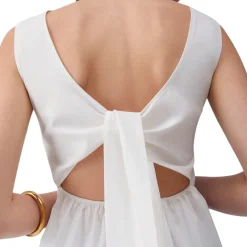 Top donna con fiocco dietro