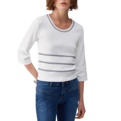 Top donna in maglia