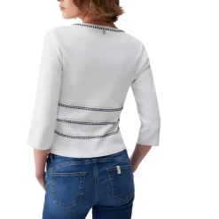 Top donna in maglia