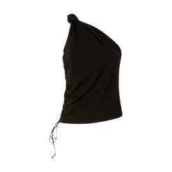 Top donna monospalla con nodo