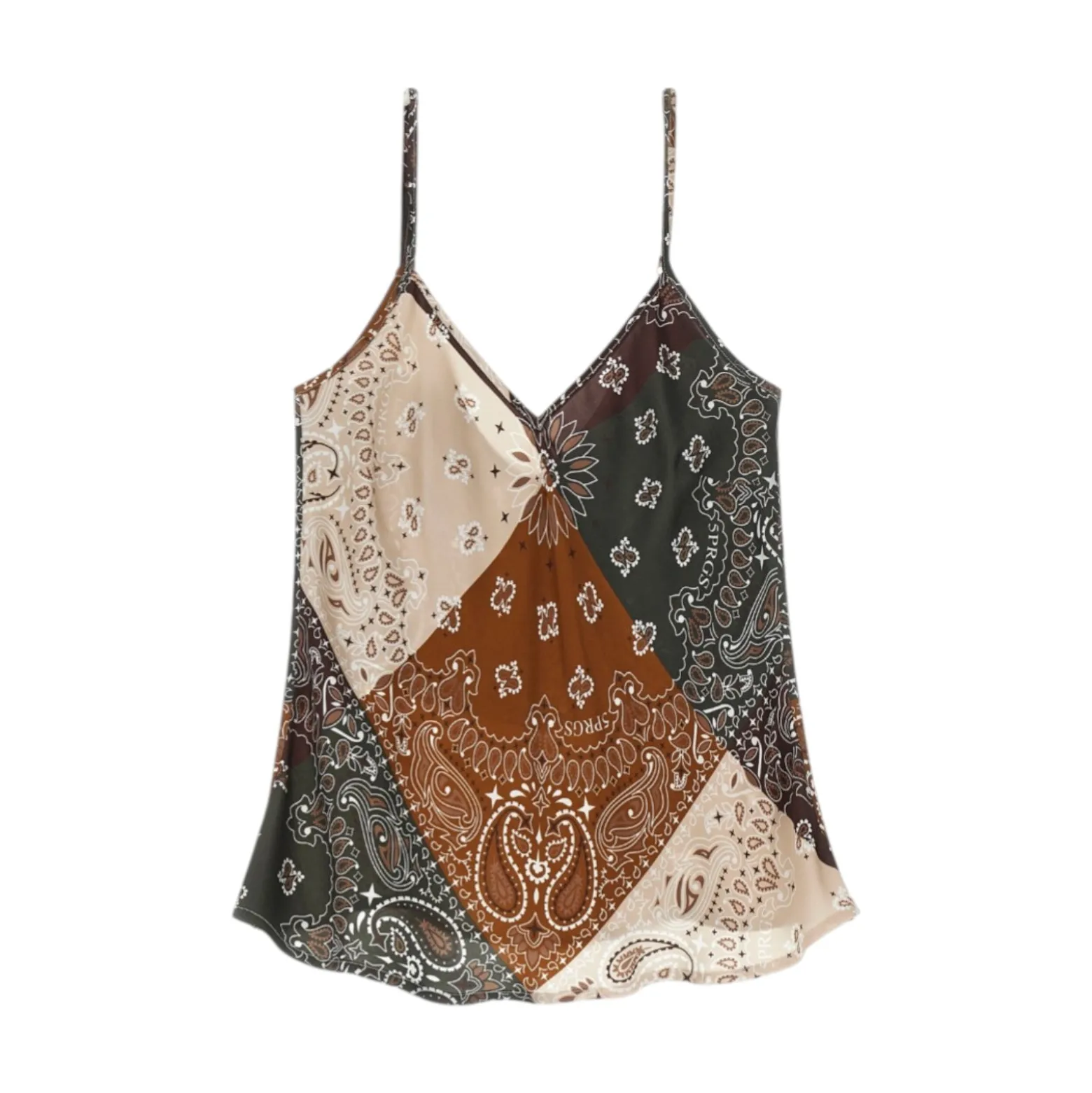 Top donna stampa bandana