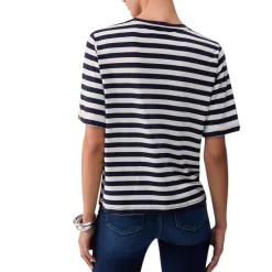 T-shirt donna a righe