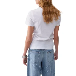 T-shirt donna con applicazioni