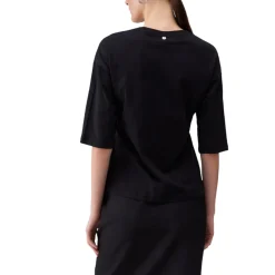 T-shirt donna con applicazioni