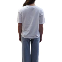 T-shirt donna con dettaglio gioiello