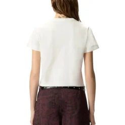 T-shirt donna con logo Love Birds