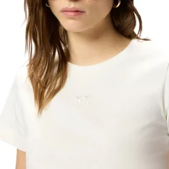 T-shirt donna con logo Love Birds