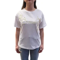 T-shirt donna con ricamo