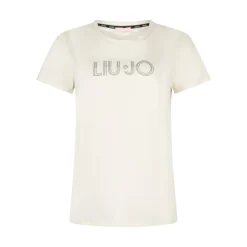 T-shirt donna con strass