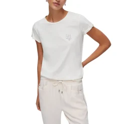 T-shirt donna con strass