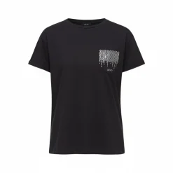 T-shirt donna con tasca gioiello