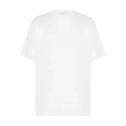 T-shirt donna regular in jersey con logo