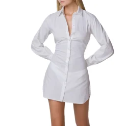 Vestito donna corto shirting